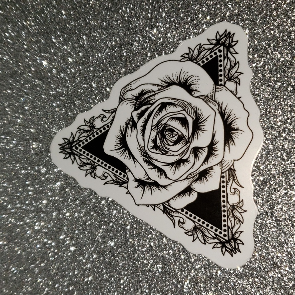 ART Gothic Nature WATERPOOF Sticker Flower